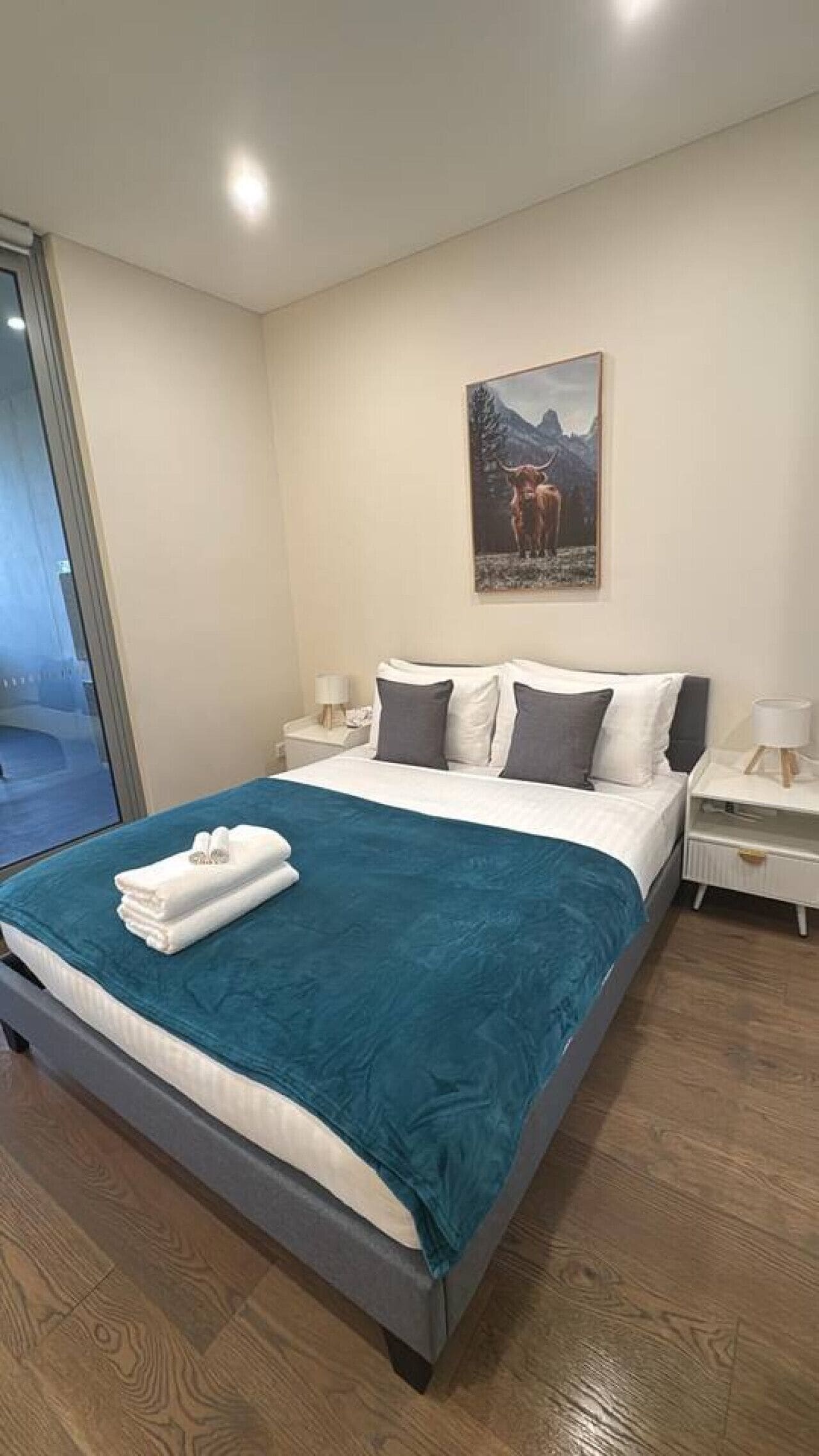 Desk, iron/ironing board, free WiFi, bed sheets