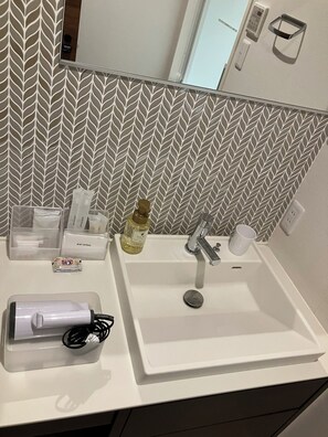 Family Room | Bathroom | Separate tub and shower, free toiletries, hair dryer, slippers