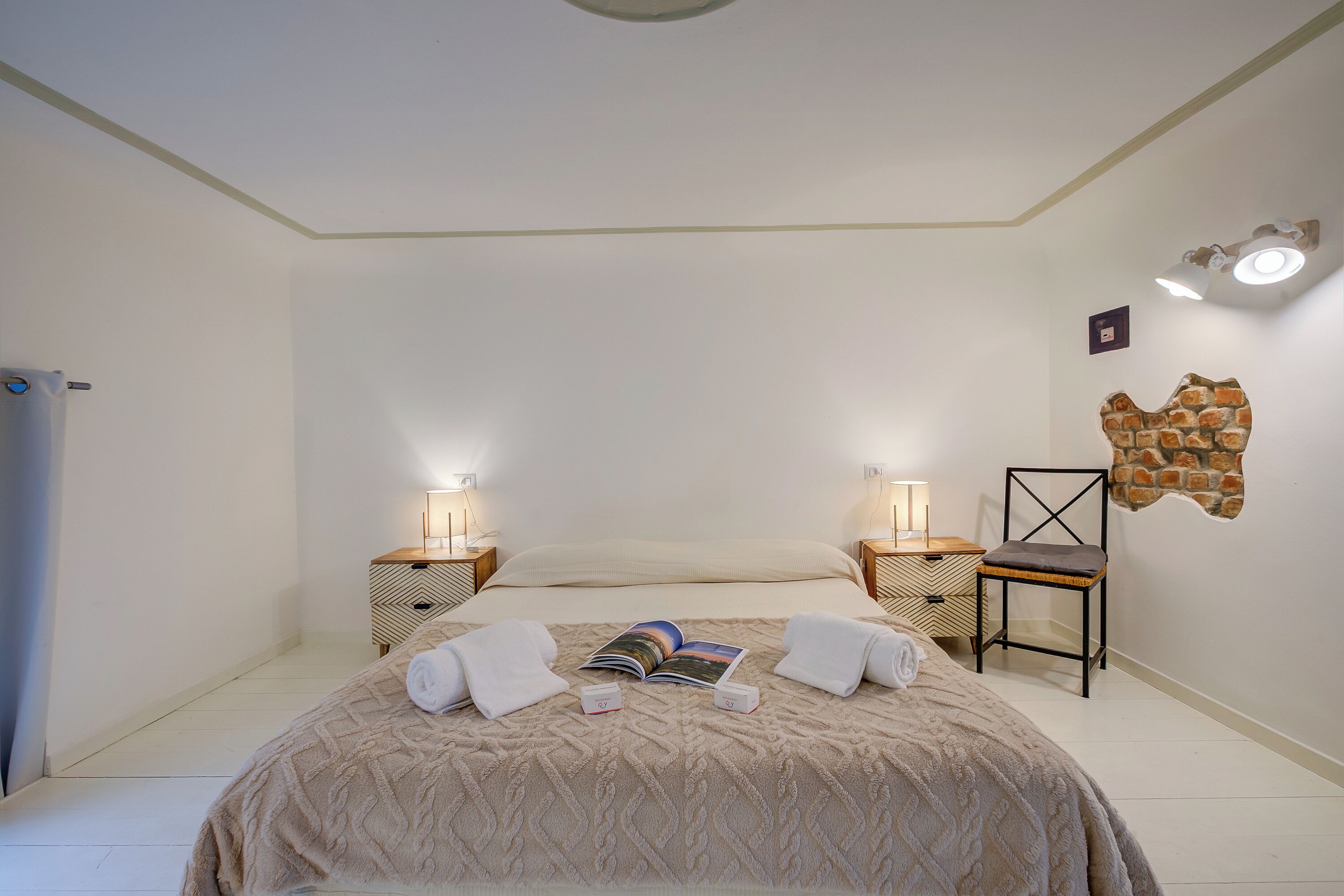 Honeymoon Apartment, Multiple Bedrooms (Volpedo Loft) | 1 bedroom, iron/ironing board, WiFi, bed sheets