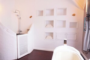 豪華套房, 花園景 | 浴室