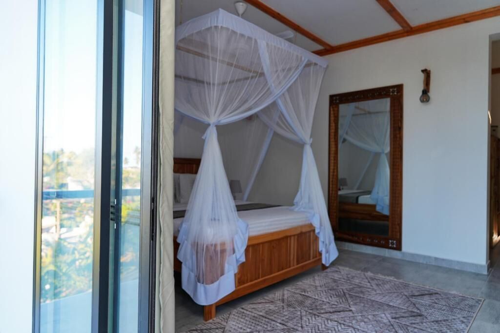 Deluxe-Doppelzimmer, Balkon, Gartenblick