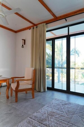 Suite Junior, balkon, pemandangan kebun | Interior
