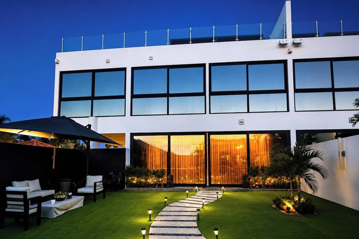 Casa de ciudad, 3 habitaciones, vista al jardín | Vista al jardín