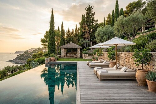 Majestic Castle & Vineyard Amidst Rolling Tuscan Hills