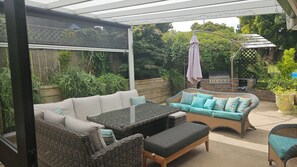 Terrace/patio - Relax in Acacia Bay (Taupō)