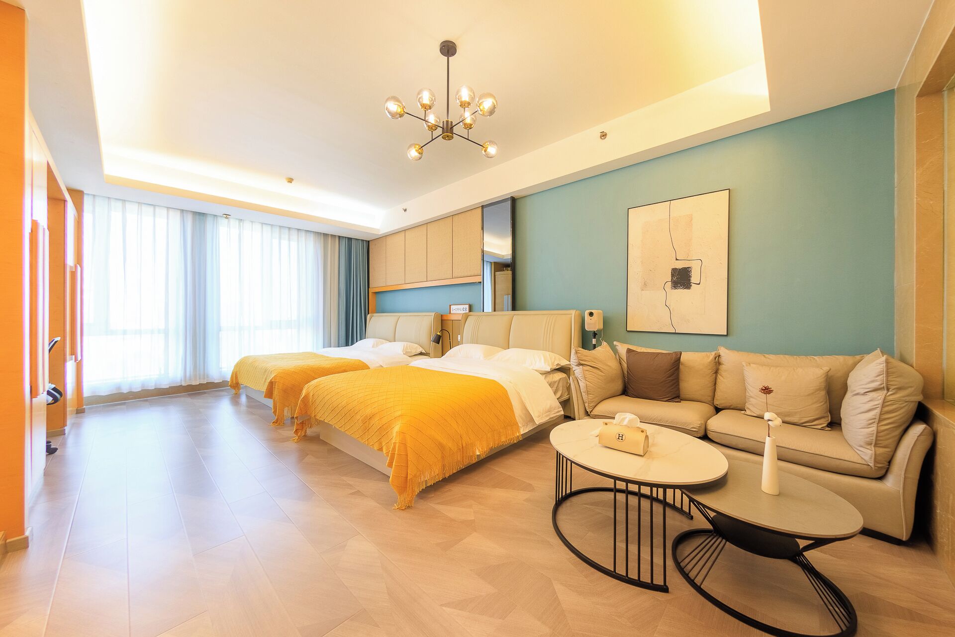 Comfort Twin Room, City View | Free WiFi, bed sheets