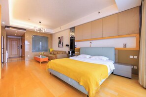 Habitación Deluxe doble, vistas a la ciudad | Wifi gratis y ropa de cama