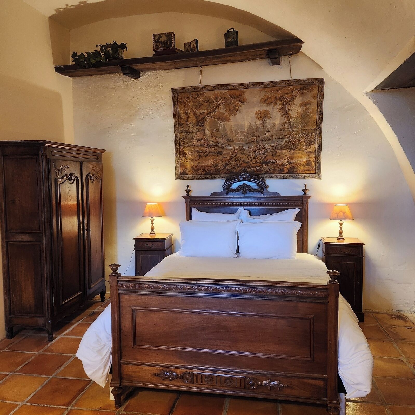 Habitación triple Confort, vista al jardín