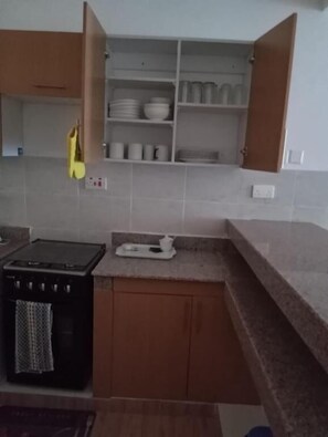 Leilighet – standard, balkong | Eget kjøkken