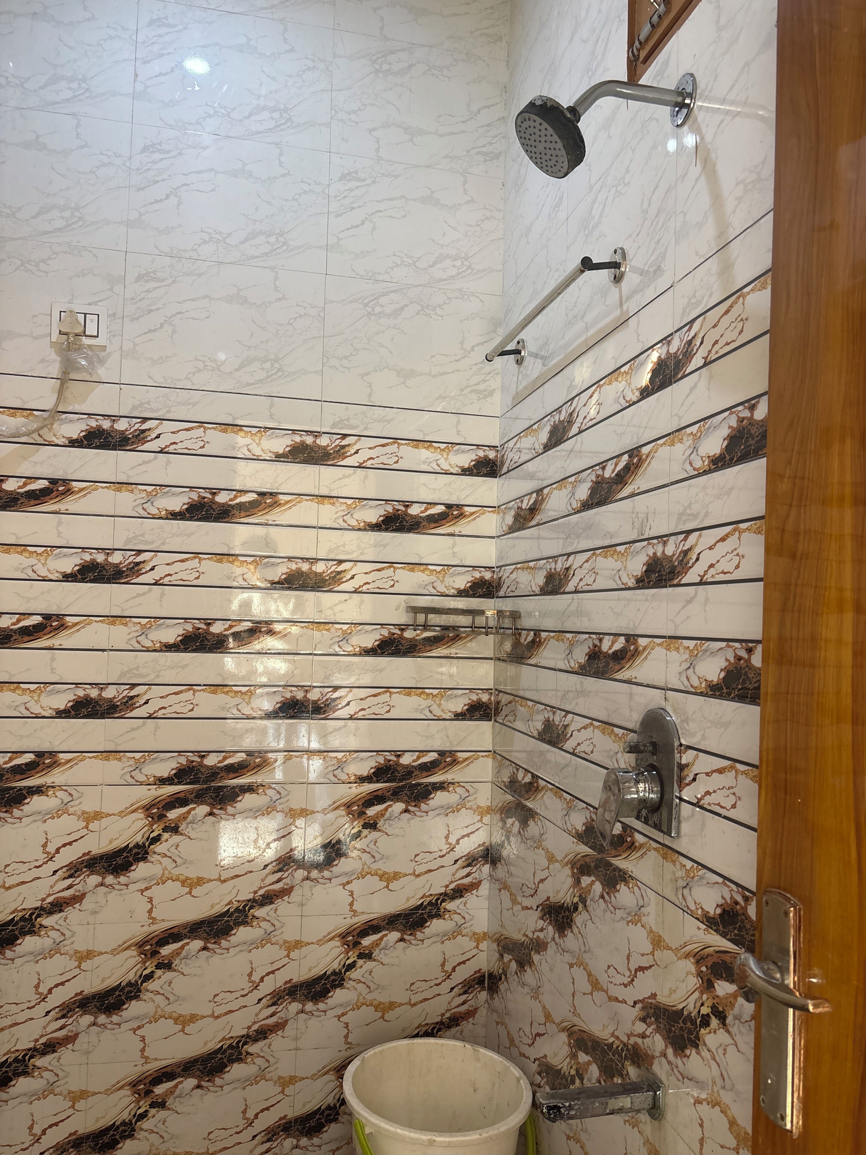 Dobbeltrom – deluxe, balkong, byutsikt | Bad