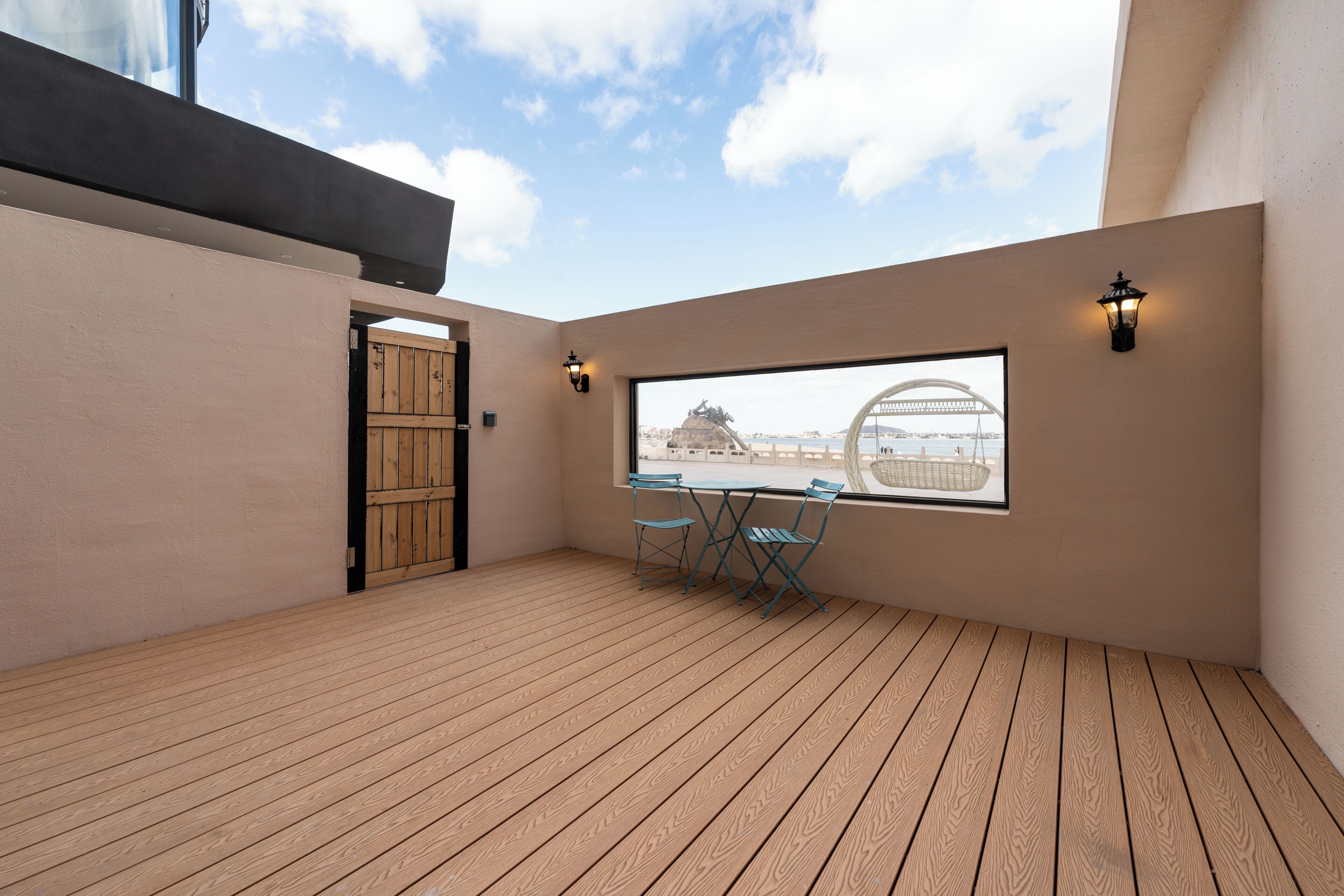 Standard Double Room, Balcony, Partial Ocean View | Outdoor dining