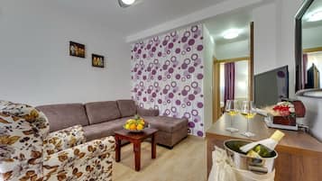 Standard-Vierbettzimmer, 2 Schlafzimmer, Blick auf den Innenhof