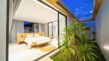 Premium-Villa, 5 Schlafzimmer, eigener Pool, zum Innenhof hin | Ausblick vom Zimmer