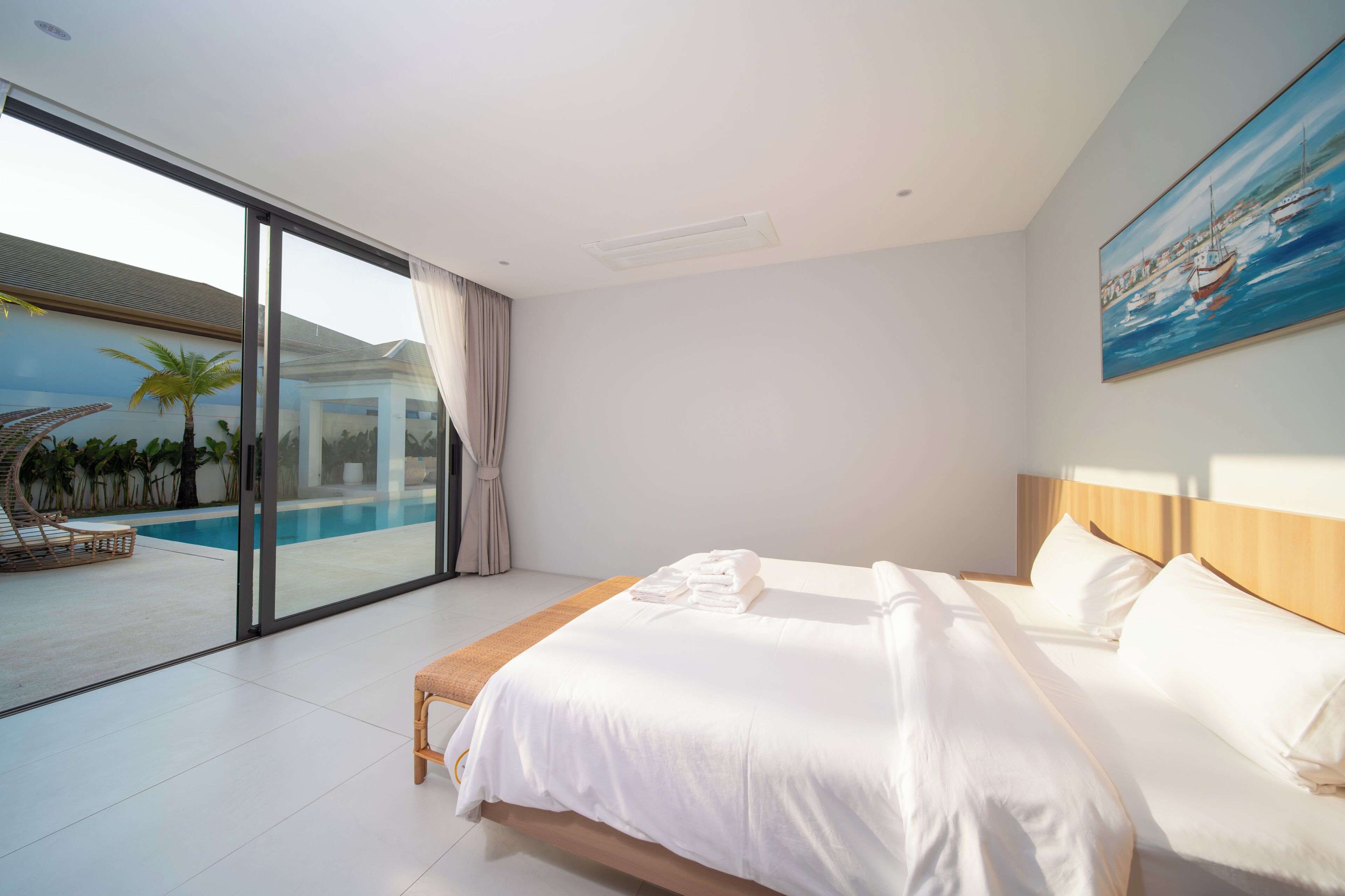 Villa Premium, 5 habitaciones, alberca privada, en el área del patio