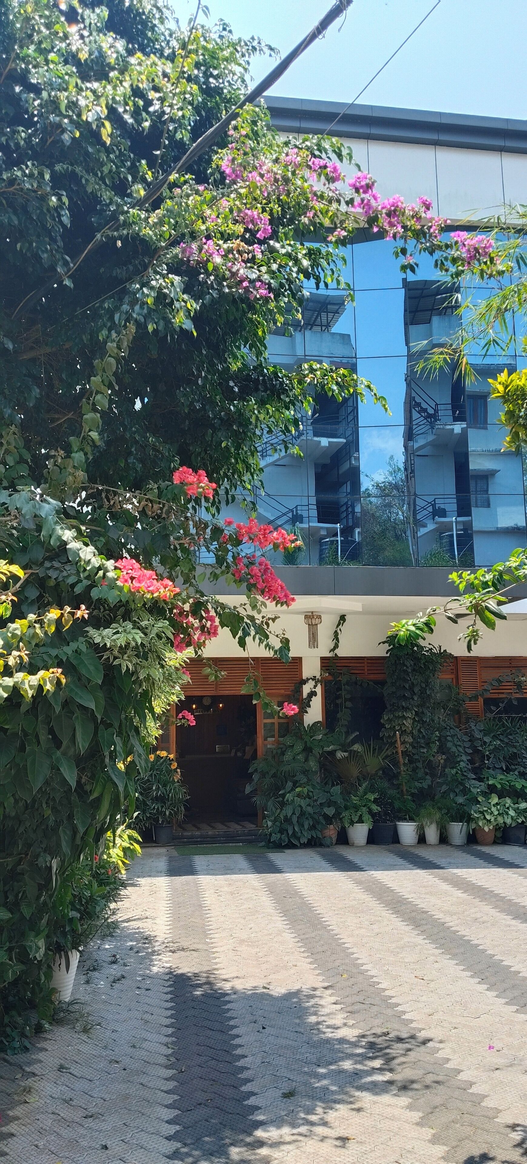 Fassade der Unterkunft