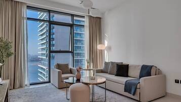 Condo, Beach View | Living area