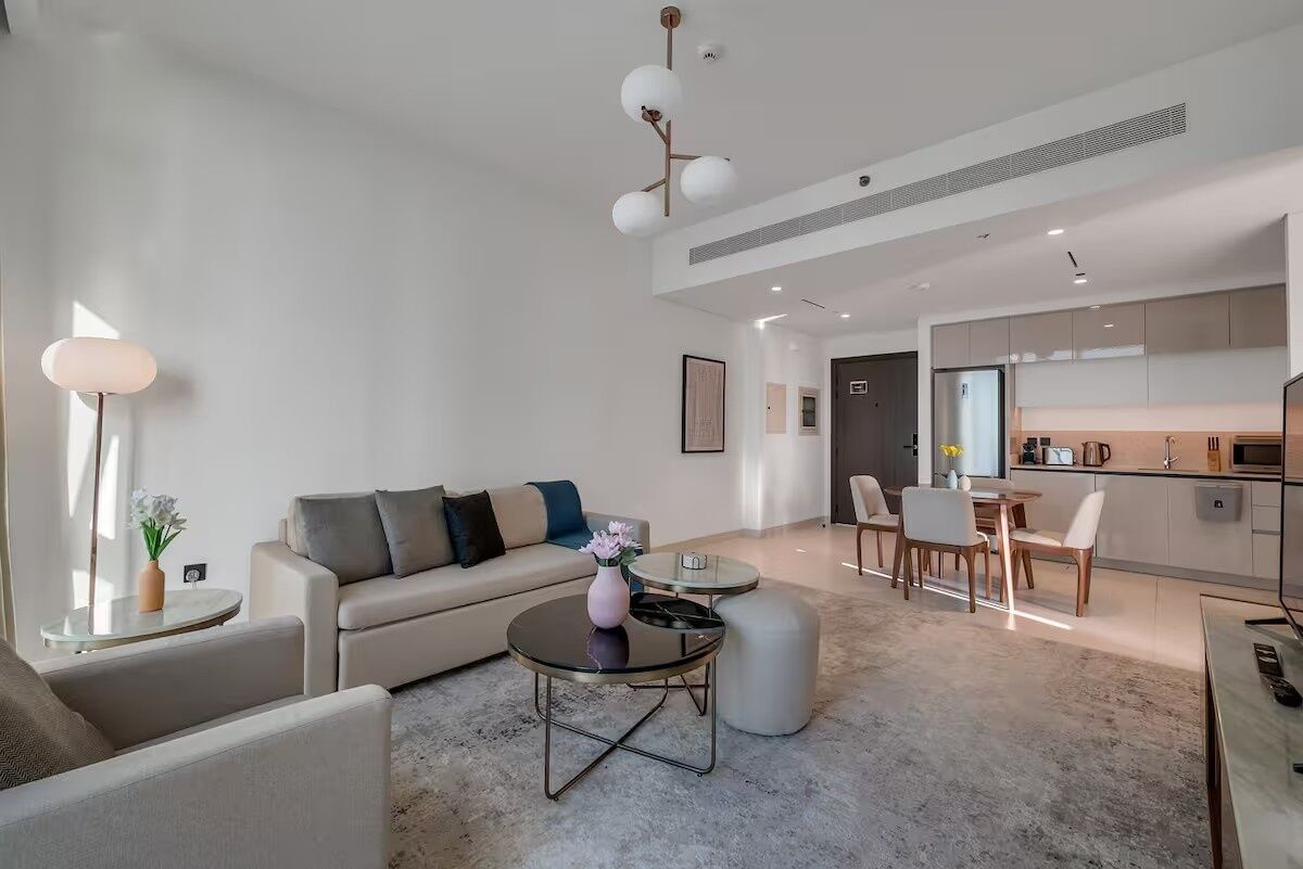 Condo, Beach View | Living area