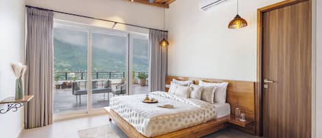 Villa Luxe, balcon, vue montagne