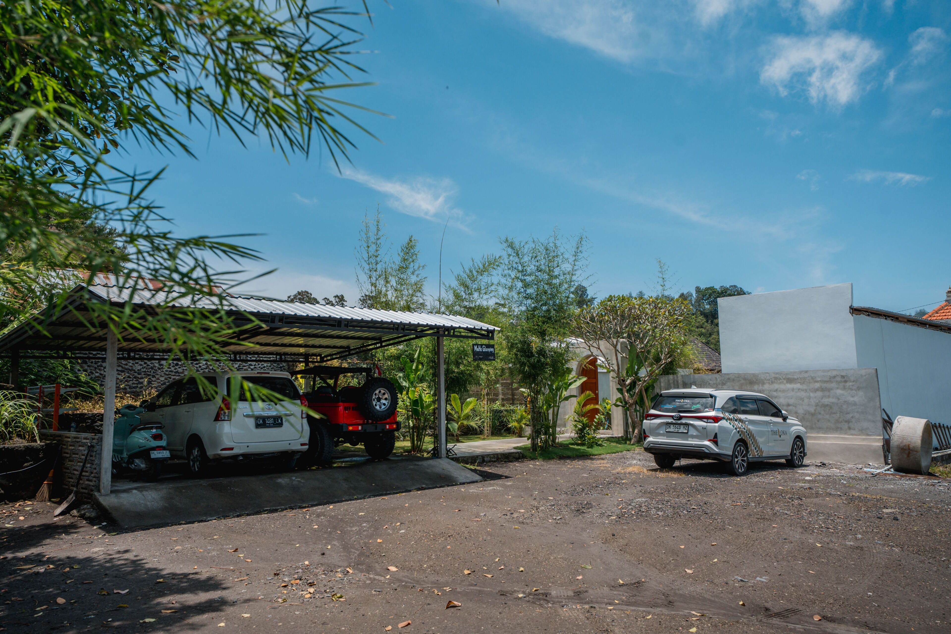 Overnattingsstedets uteområder