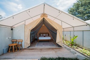 Standard Room, Garden View | Terrace/patio - Mahe Glamping (Kintamani)