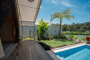 Standardzimmer, Gartenblick | Pool