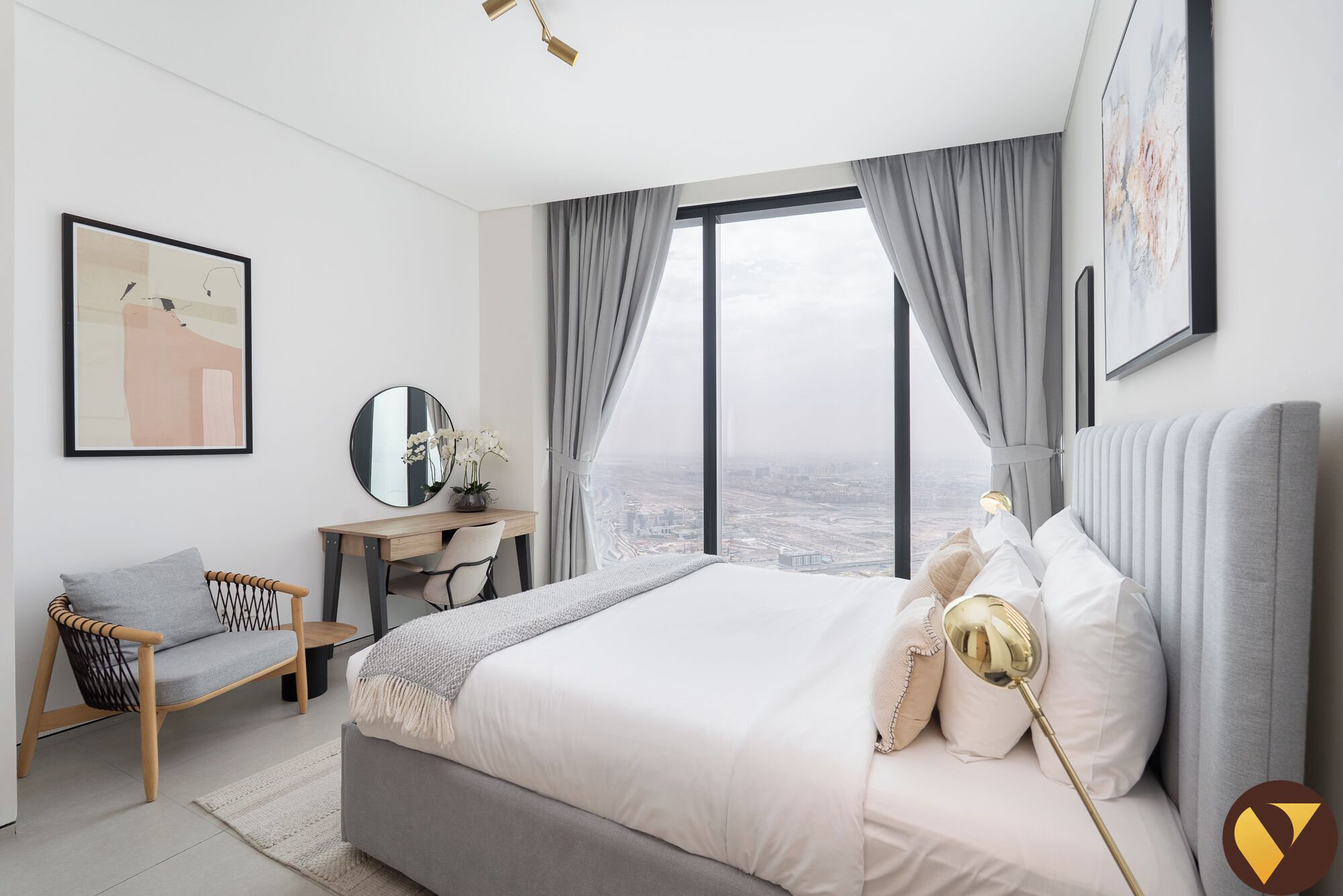 Appartamento Luxury, balcone, vista città