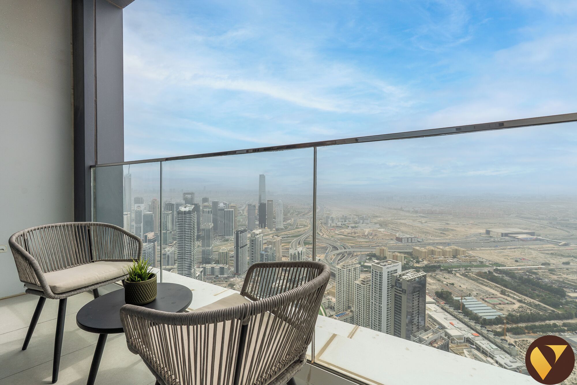 Luxury Apartment, Balcony, City View | Balcony view