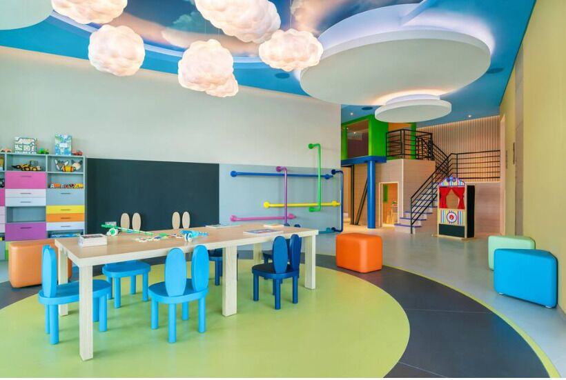 Lekområde för barn utomhus