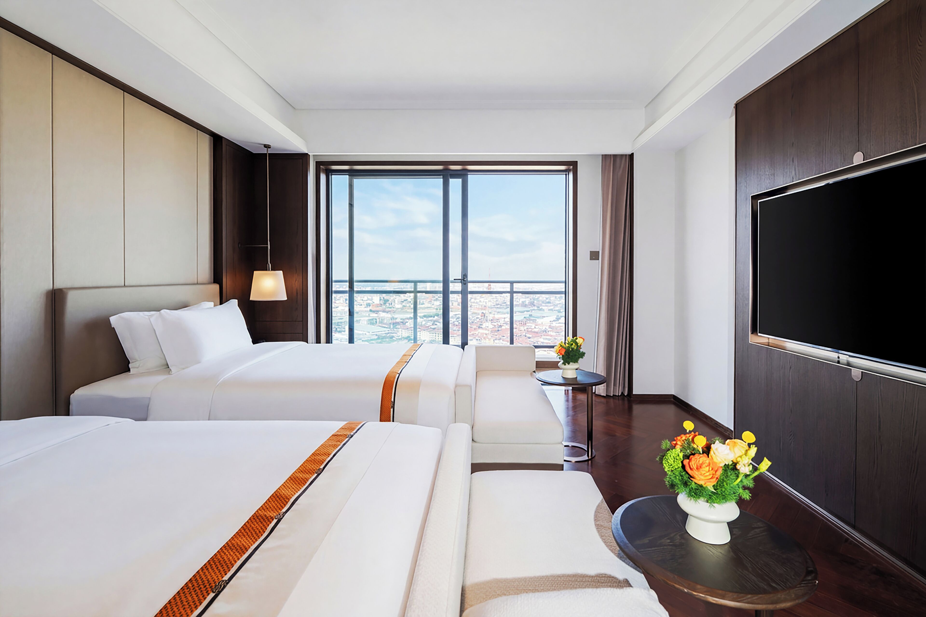 City View Twin bedroom