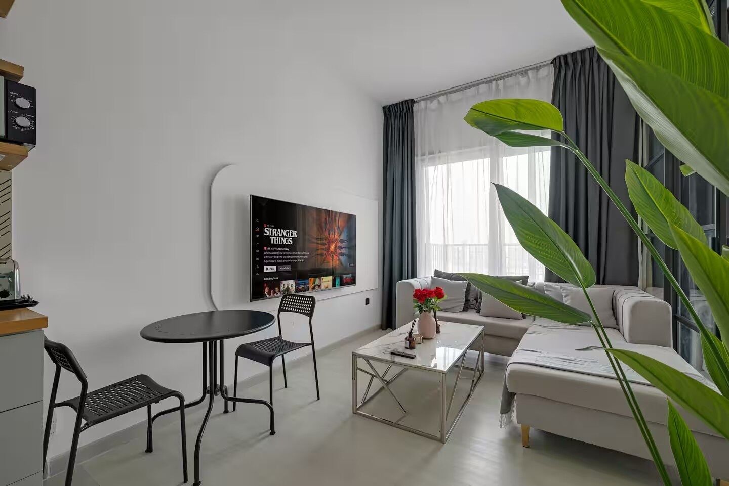 Condo, City View | Living area