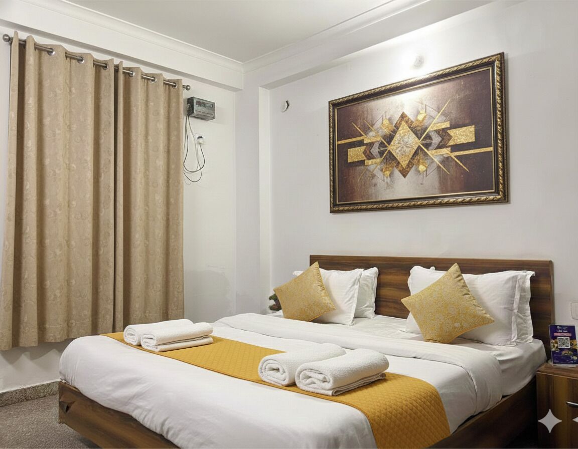 Deluxe Double Room, 1 Bedroom, City View