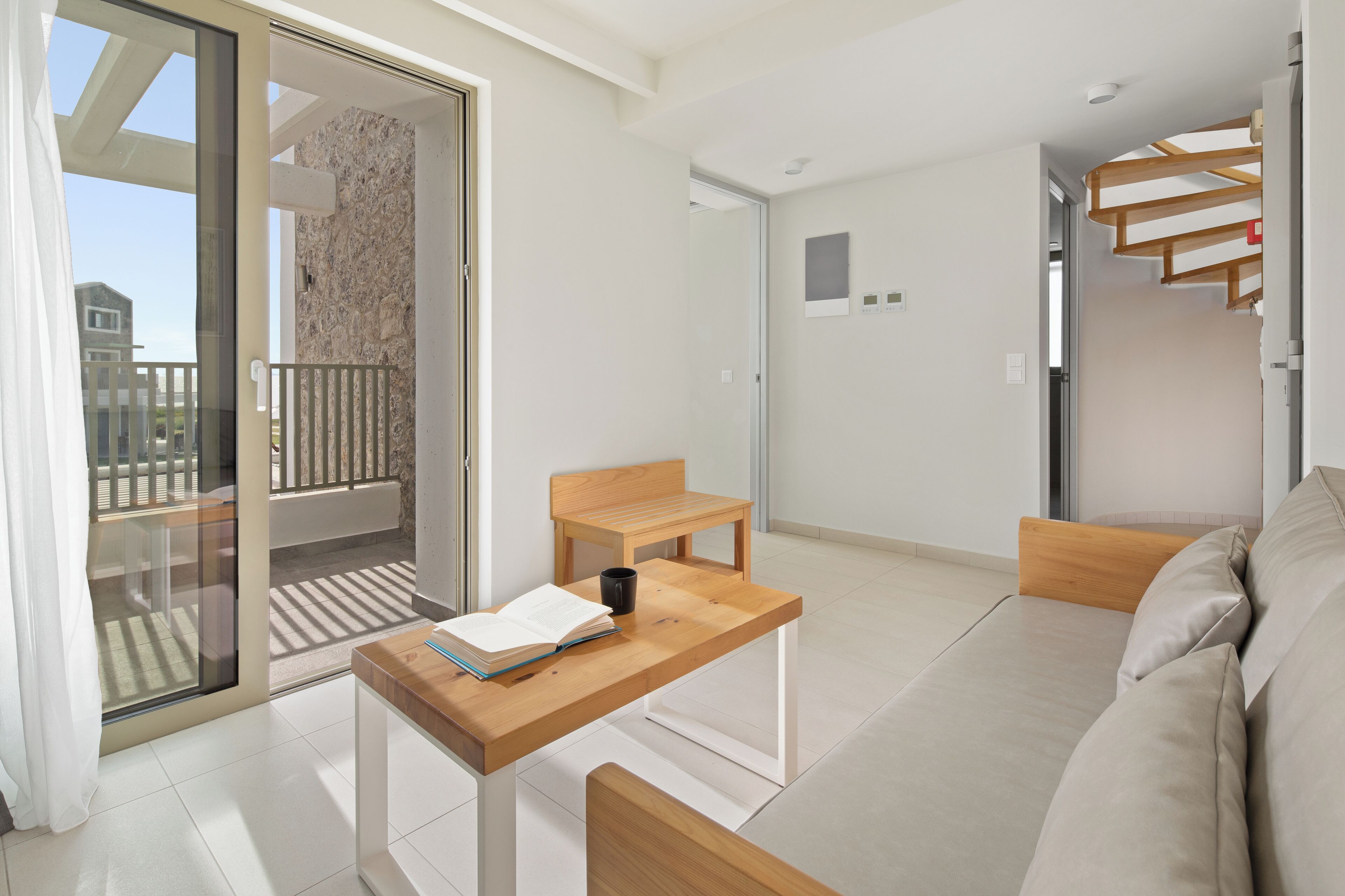Premium Suite with sea view | 起居區