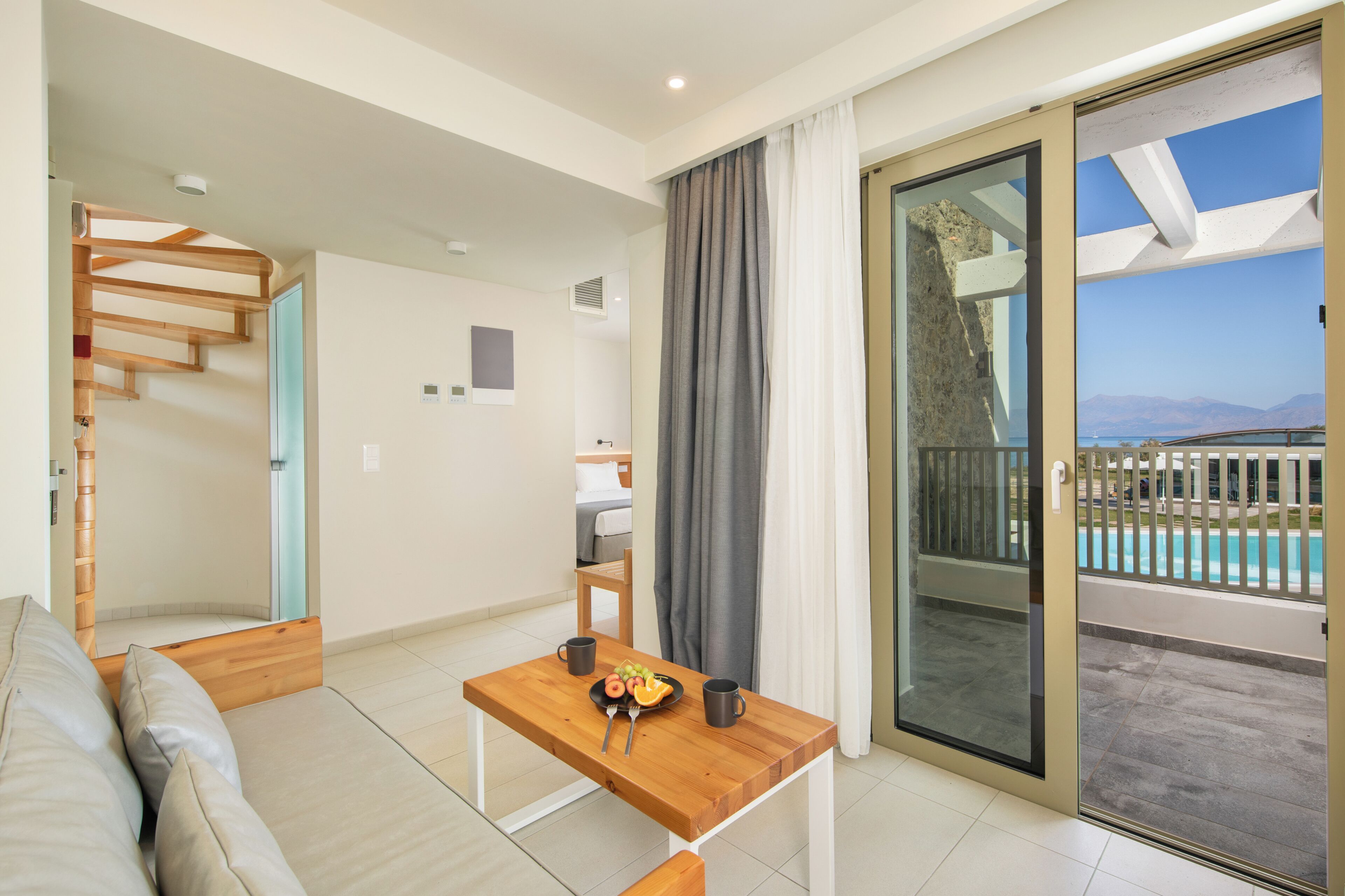 Premium Suite with sea view | Coin séjour