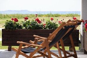 Deluxe double suite with direct sea view | Terrace/patio - Thalassa Suites Corfu (Corfu)