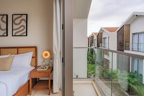 Luxury Villa, Balcony, Pool View - ELIVAAS Mirai Gemini 3 BHK Villa (Vagator)