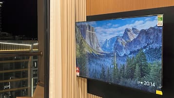 Familieleilighet, aircondition, byutsikt | Innvendig