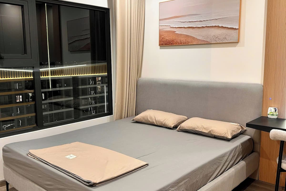 Căn hộ dành cho gia đình, máy điều hòa, quang cảnh thành phố