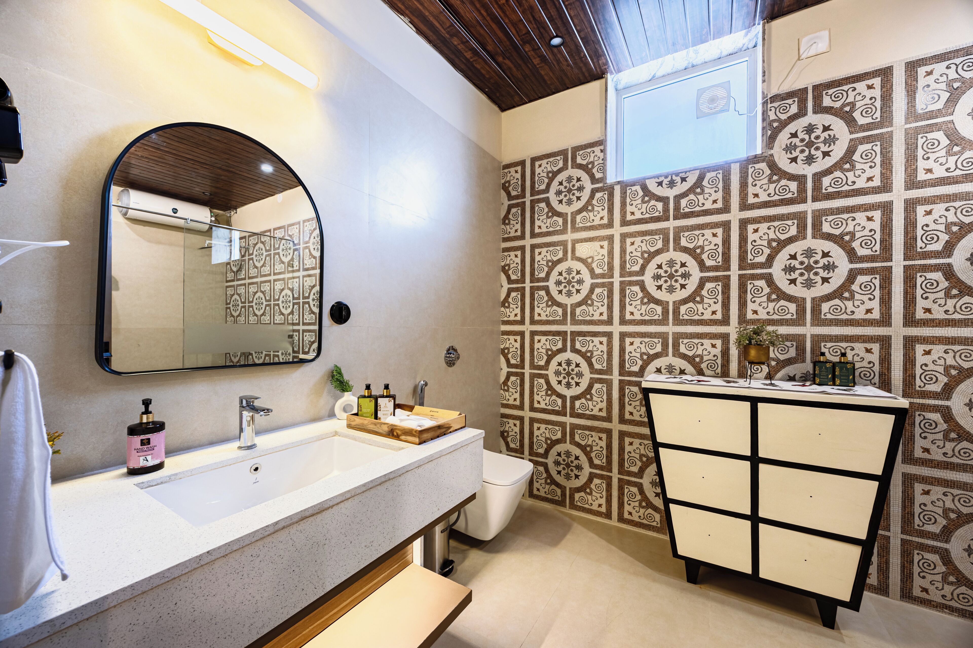 Vila | Kamar mandi | Perlengkapan mandi gratis, handuk, sabun, dan sampo