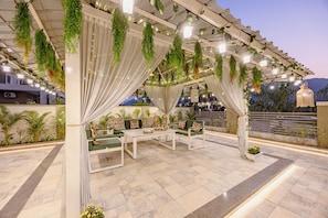 Terrace/patio - ELIVAAS Heaven in Hills Mountara 3BHK  (Mavli)