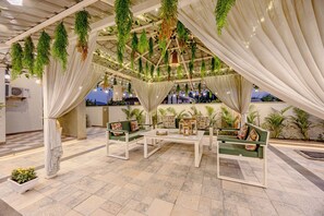 Terrace/patio - ELIVAAS Heaven in Hills Mountara 3BHK  (Mavli)
