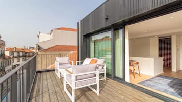 Cobertura superior | Terraço/pátio