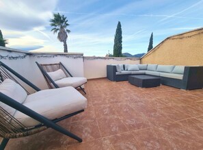 Terrace/patio - CASA OLIVO - Garden, pool & roof terrace (Pinós de Miramar)