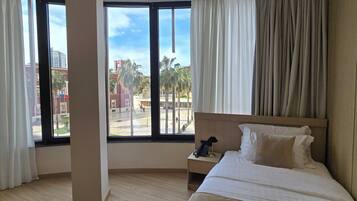 Habitación Deluxe con 2 camas individuales, vistas a la ciudad