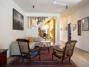 Deluxe-Villa, Meerblick | Wohnbereich