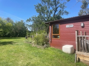 Cabin, 3 Bedrooms, Accessible, Patio | Property grounds - Country Lodge Retreat With hot tub (Otley)
