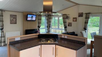 Huisje, 3 slaapkamers, toegankelijk voor mindervaliden, terras | Interieur