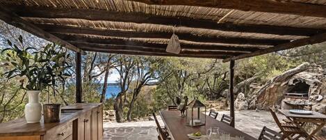 Udendørs spisemuligheder