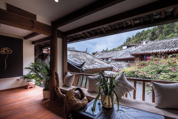 Family Twin Room, Courtyard View | Balcony view