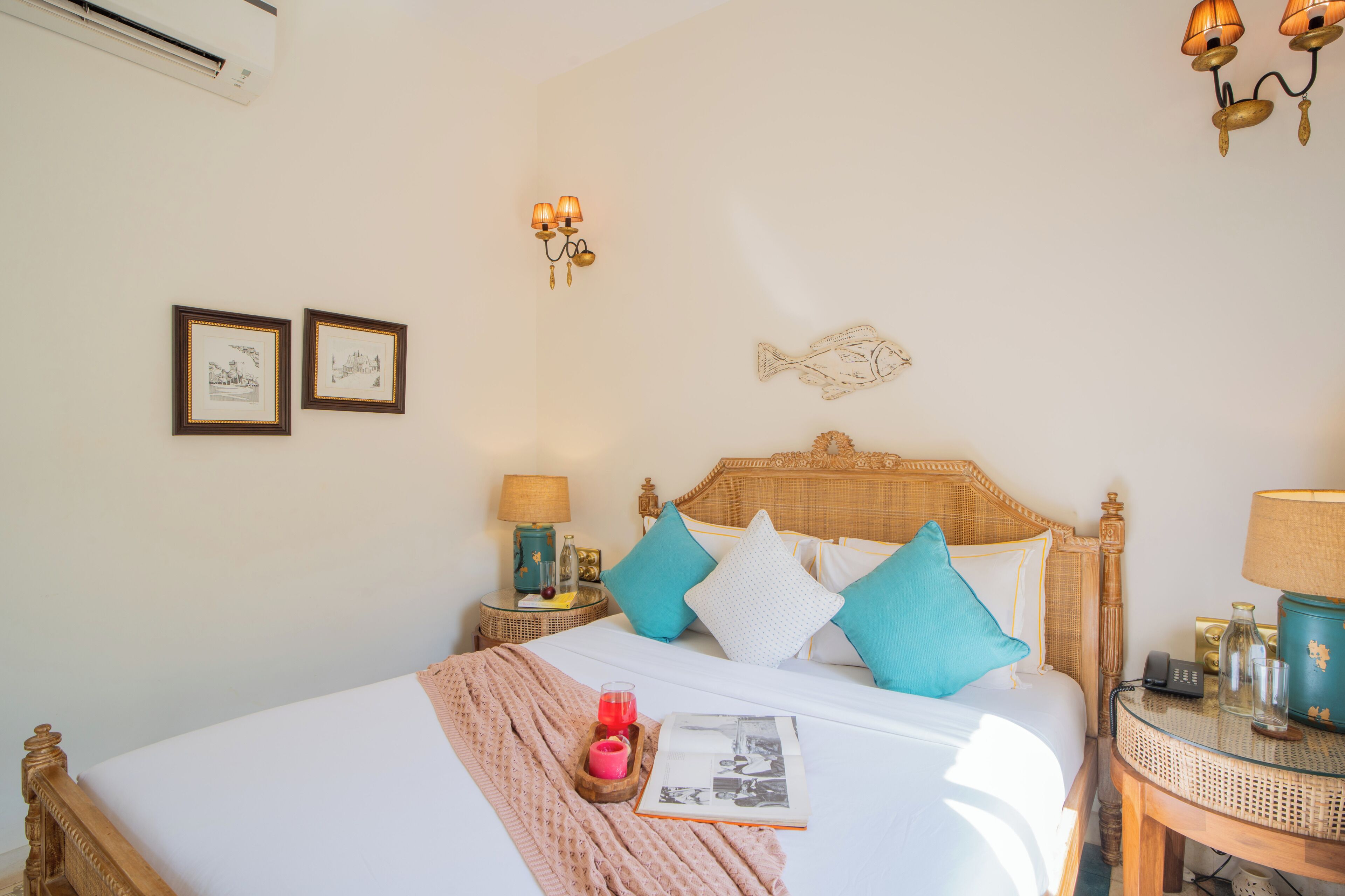 Luxury-Villa, Balkon, Gartenblick