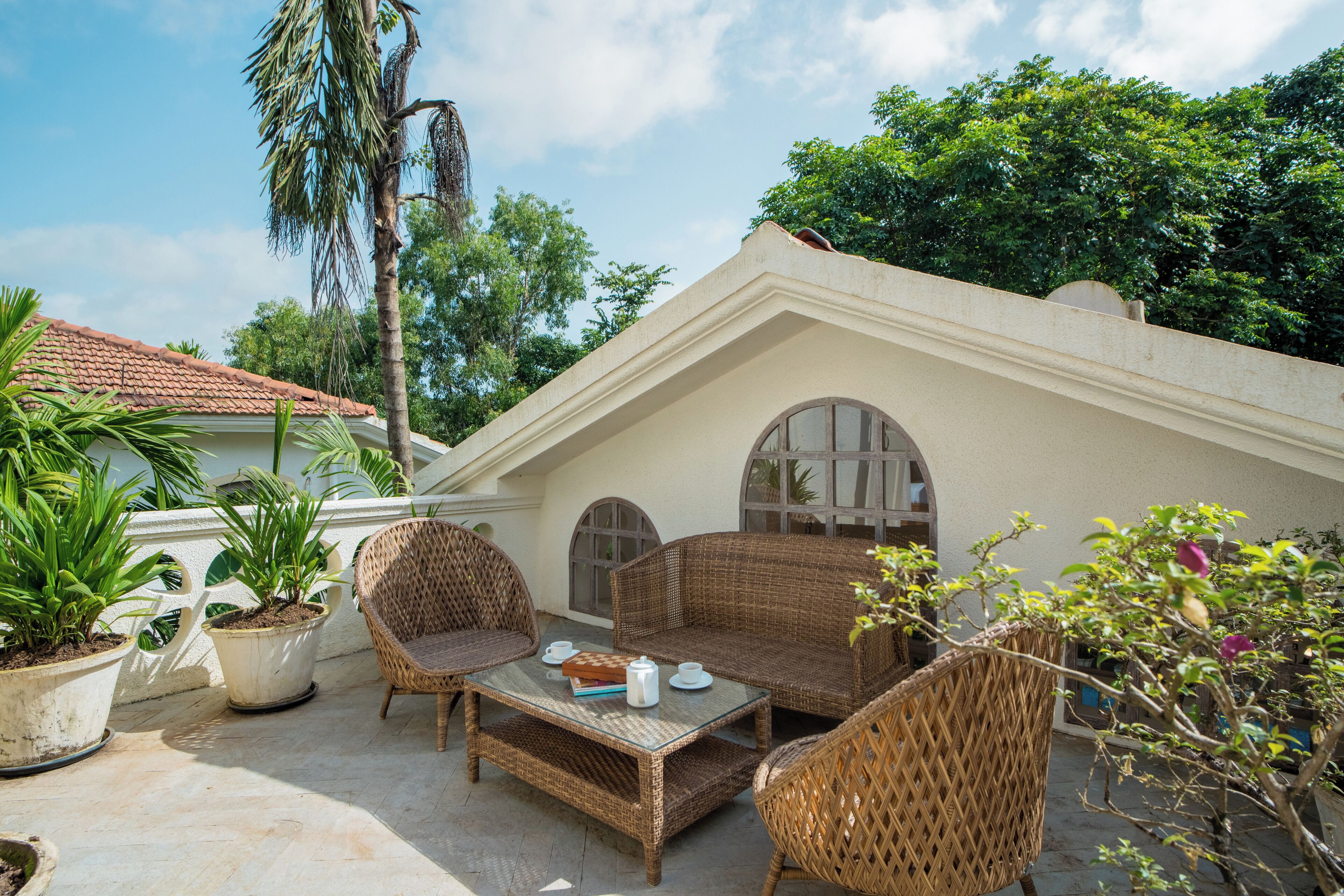 Luxury Villa, Balcony, Garden View | Terrace/patio